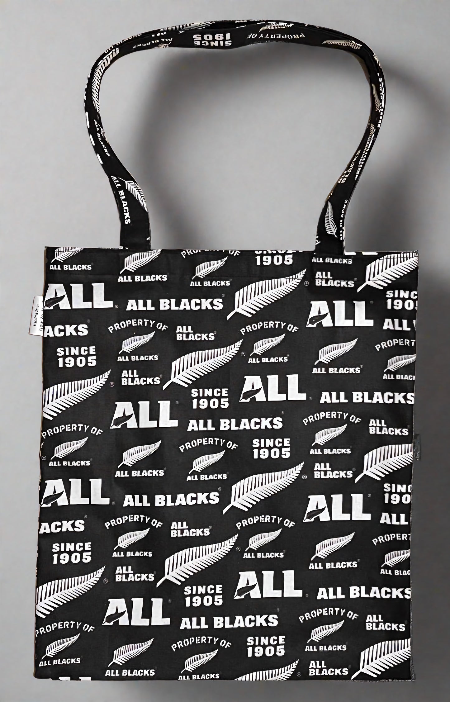 All Black Tote Bag