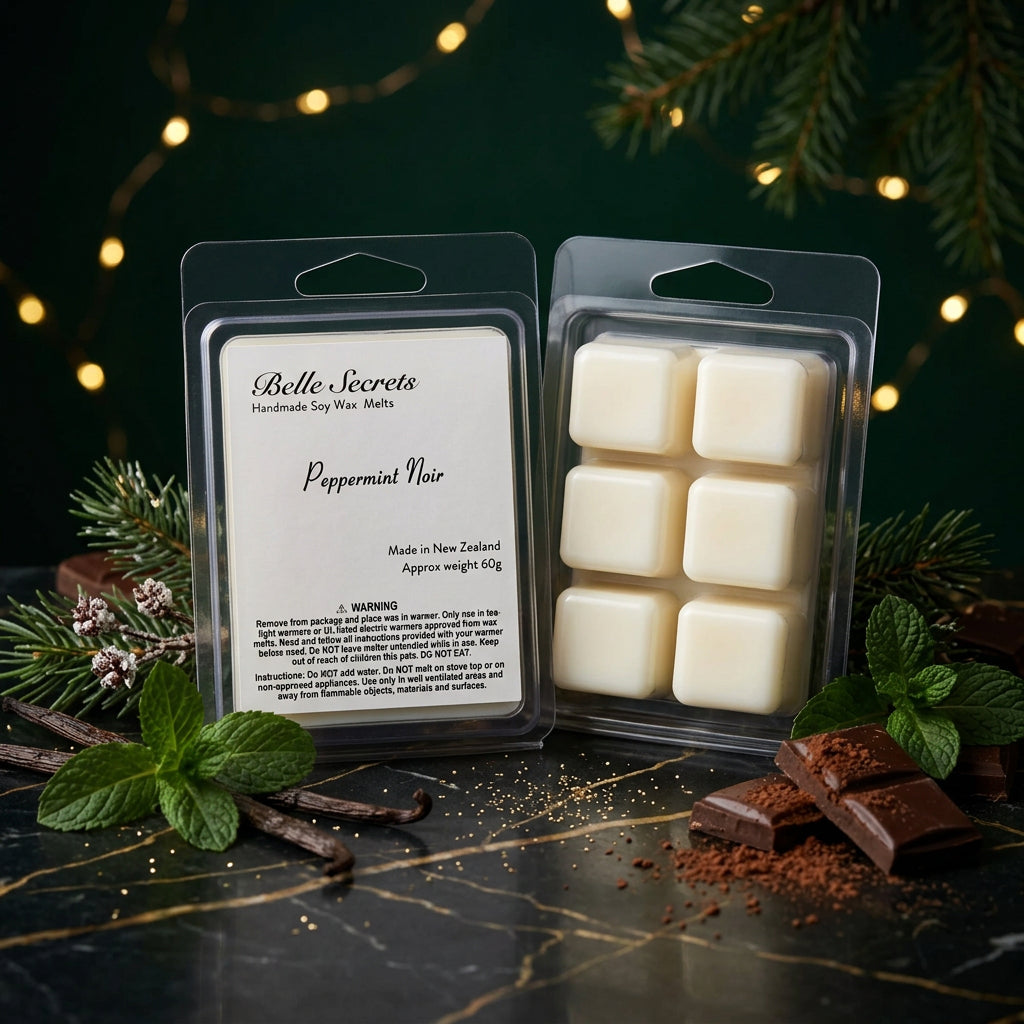 A Christmas classic. Fresh notes of Peppermint, blended with smooth vanilla syrup finished with rich dark aromatic chocolate