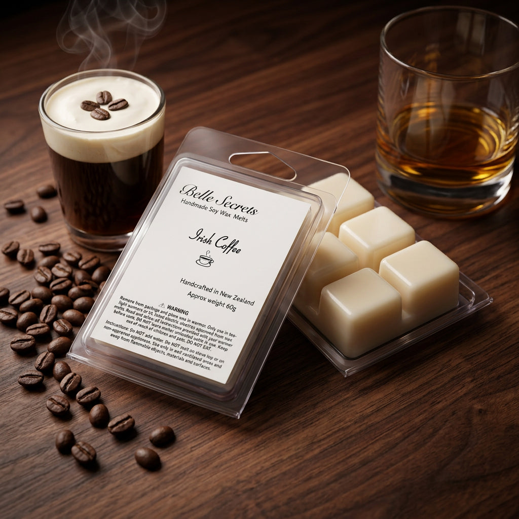 A deep rich coffee aroma with a subtle hint of whiskey. Stimulate your olfactory senses with this sweet blend.