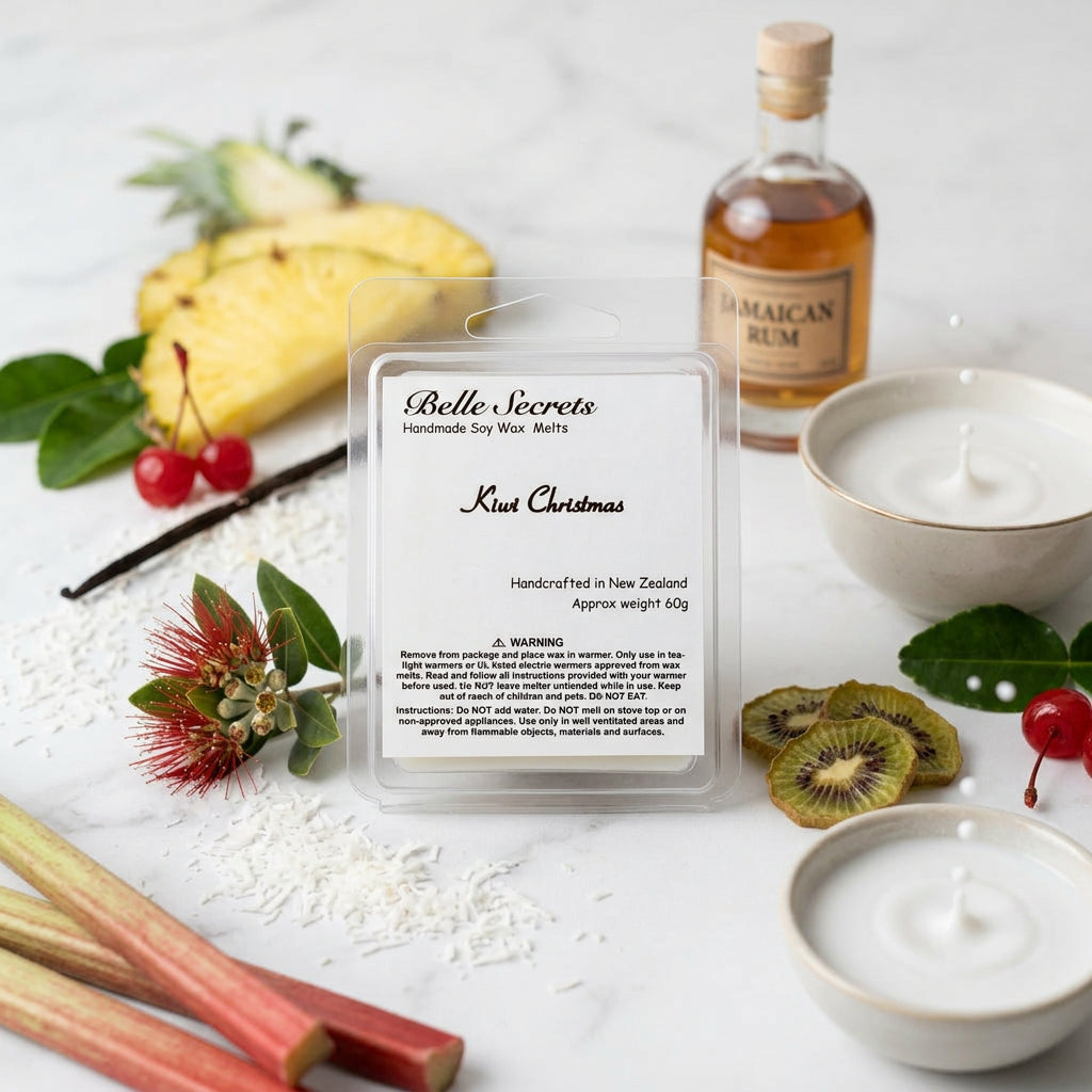 Soy Wax Melts - Kiwi Christmas