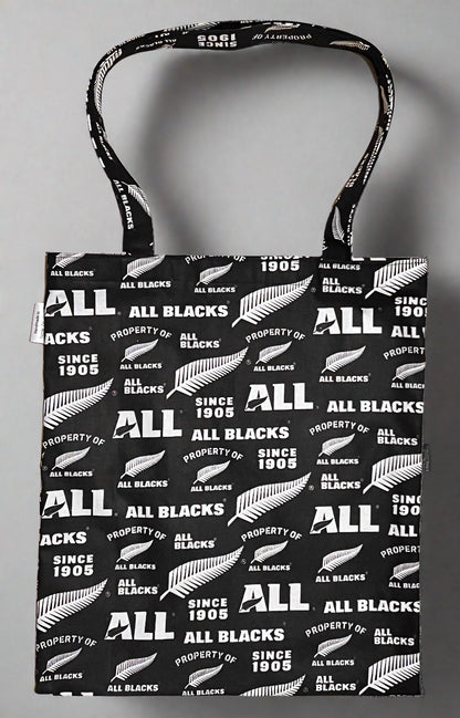 All Black Tote Bag