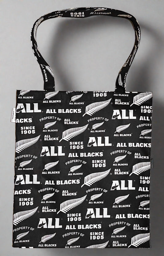 All Black Tote Bag