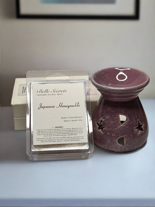 Package 3 Best soy wax melt made in nz with wax or oil burner and tea lights
