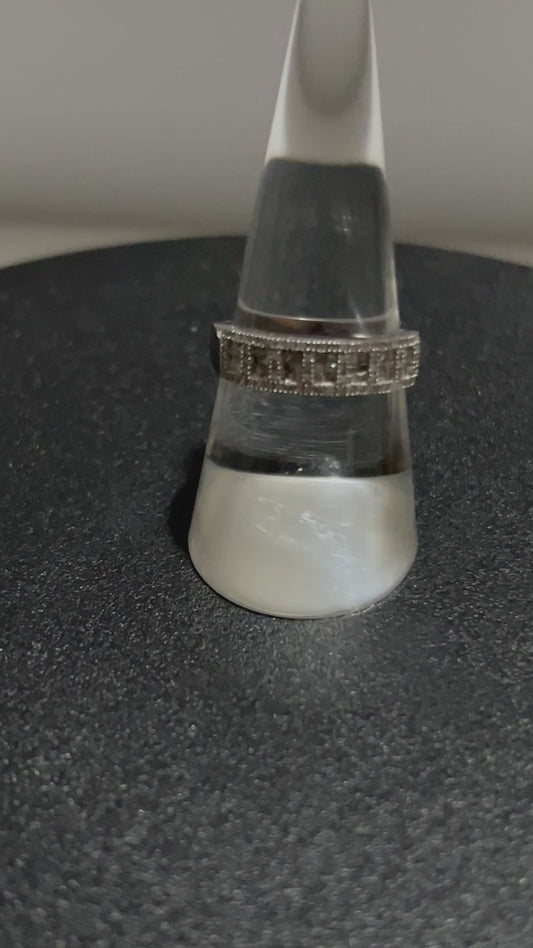 Round  Baguettes Ring