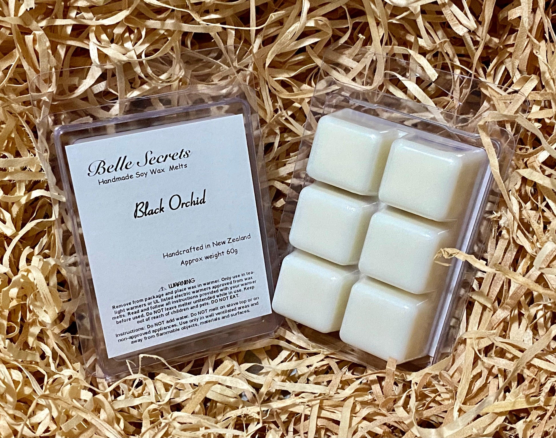 Soy Wax Melts - Black Orchid - Belle Secrets