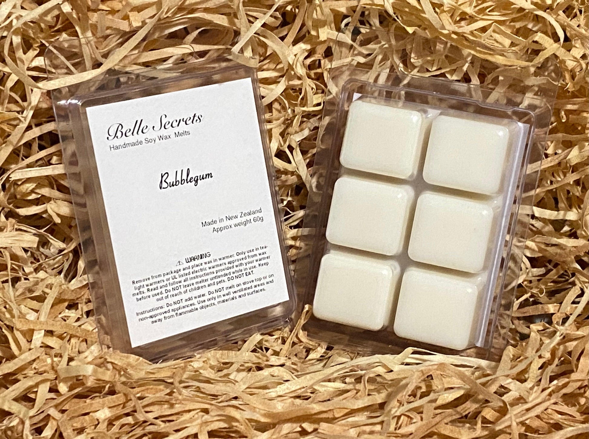 Soy Wax Melts - Bubblegum - Belle Secrets