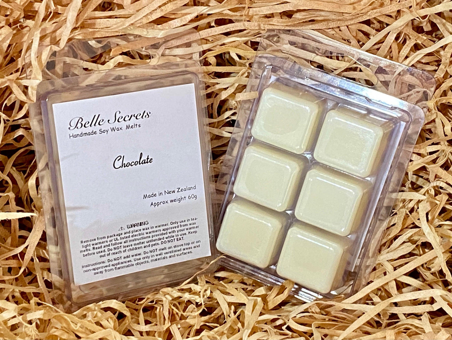 Soy Wax Melts - Chocolate - Belle Secrets