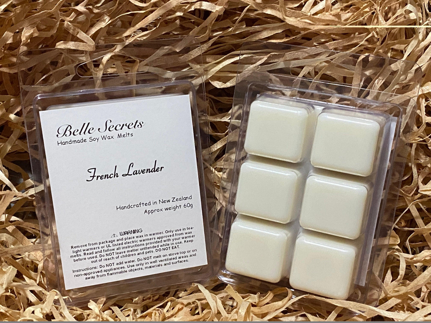 Soy Wax Melts - French Lavender - Belle Secrets