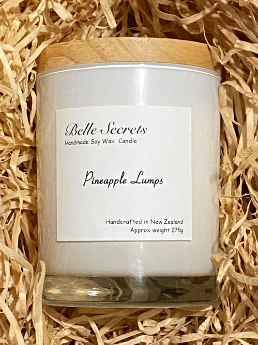 Soy Wax Candles - Pineapple Lumps - Belle Secrets