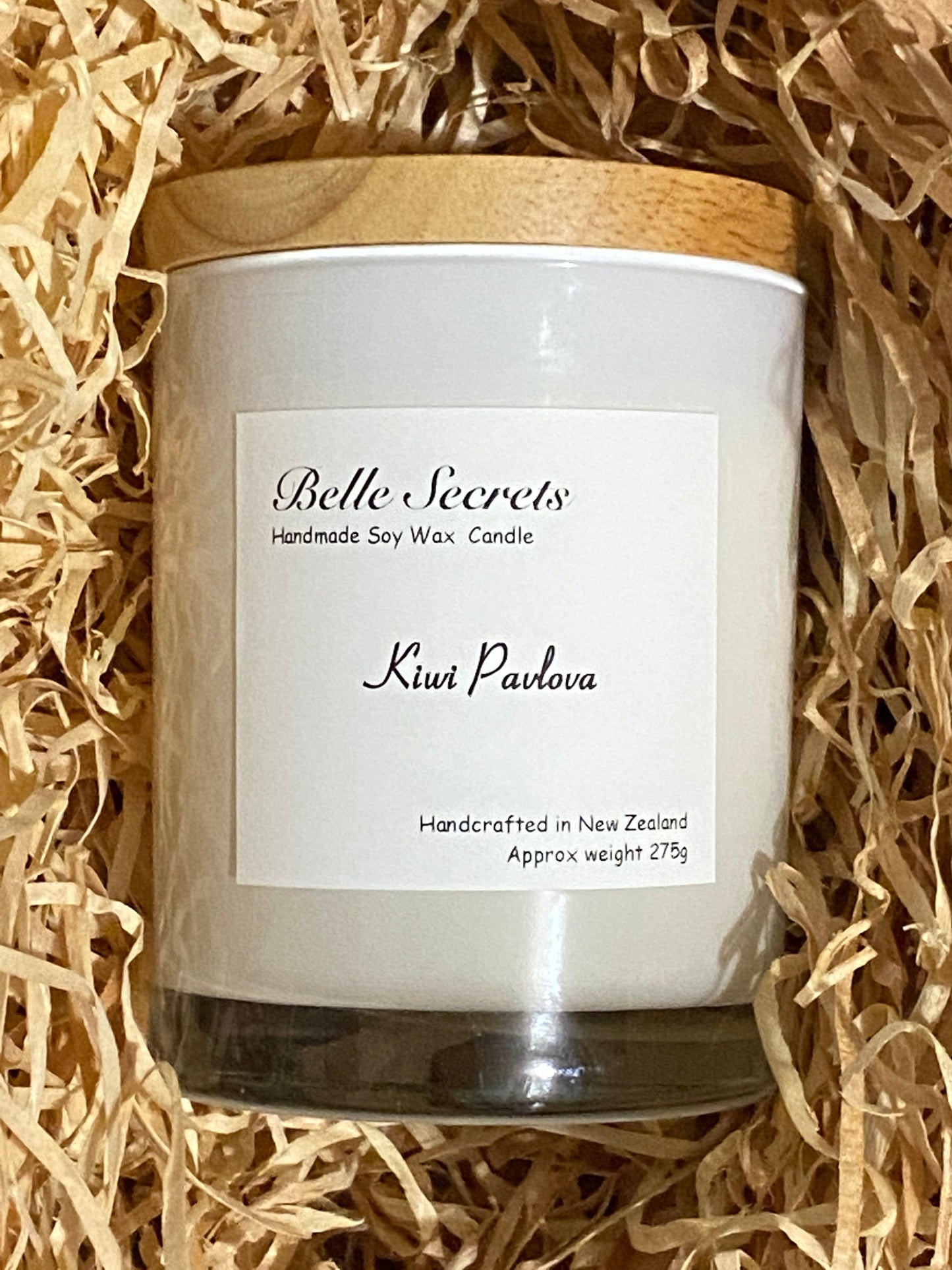 Soy Wax Candles - Kiwi Pavlova - Belle Secrets