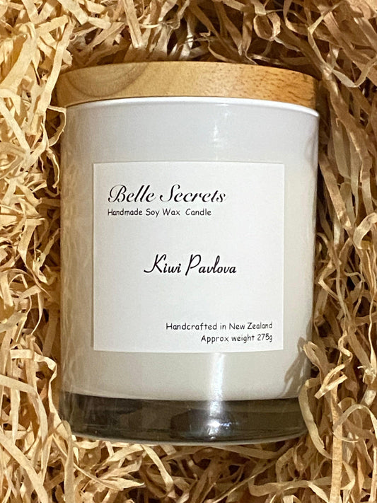 Soy Wax Candles - Kiwi Pavlova - Belle Secrets