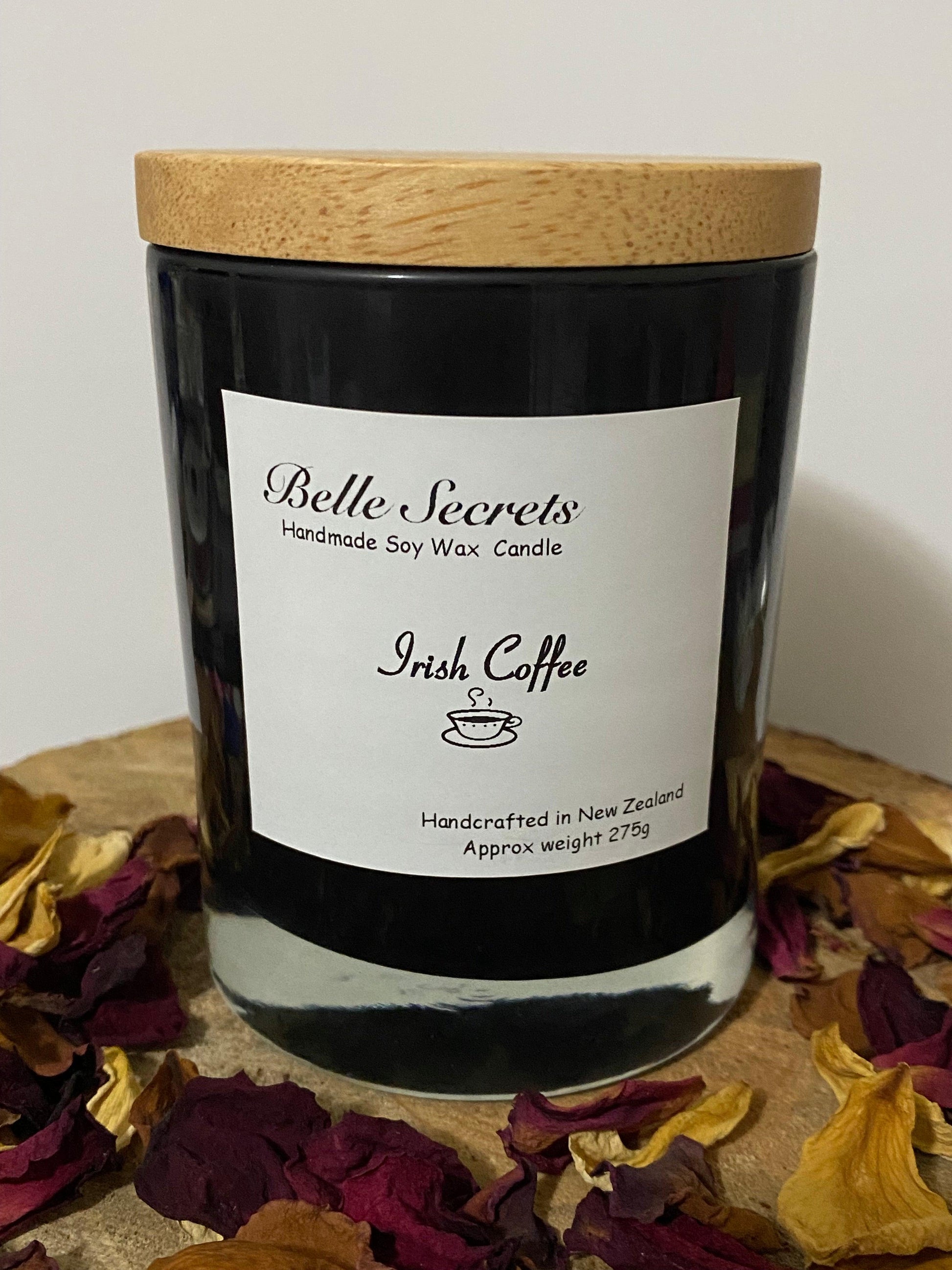 Soy Wax Candles - Irish Coffee - Belle Secrets