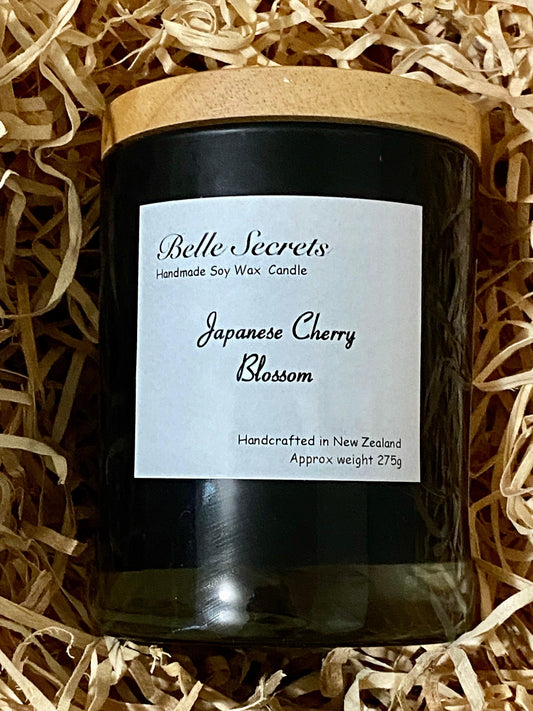 Soy Wax Candles - Japanese Cherry Blossom - Belle Secrets