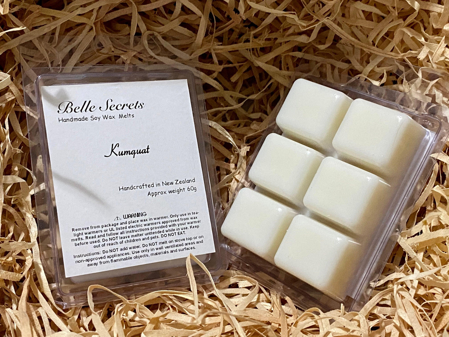 Soy Wax Melts - Kumquat - Belle Secrets