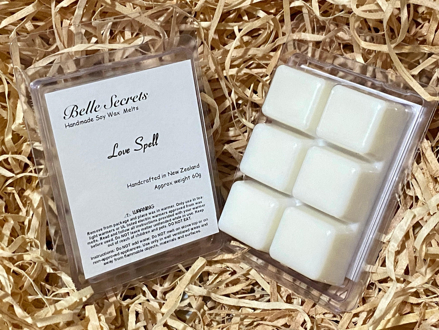 Soy Wax Melts - Love Spell - Belle Secrets