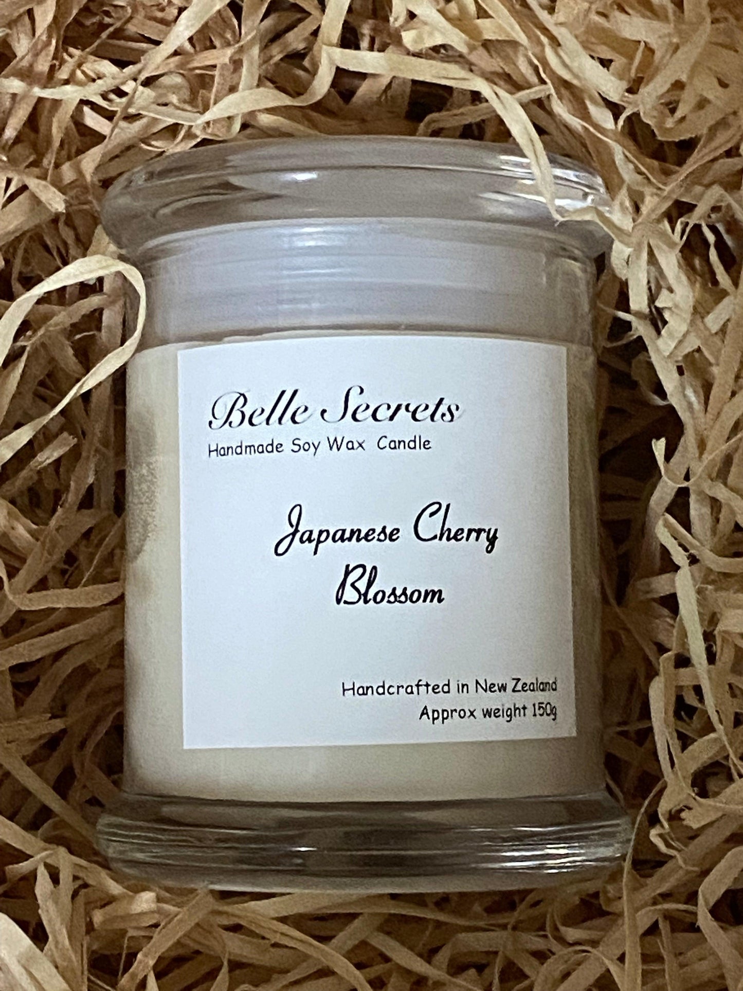 Soy Wax Candles - Japanese Cherry Blossom - Belle Secrets