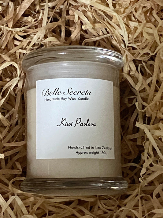 Soy Wax Candles - Kiwi Pavlova - Belle Secrets