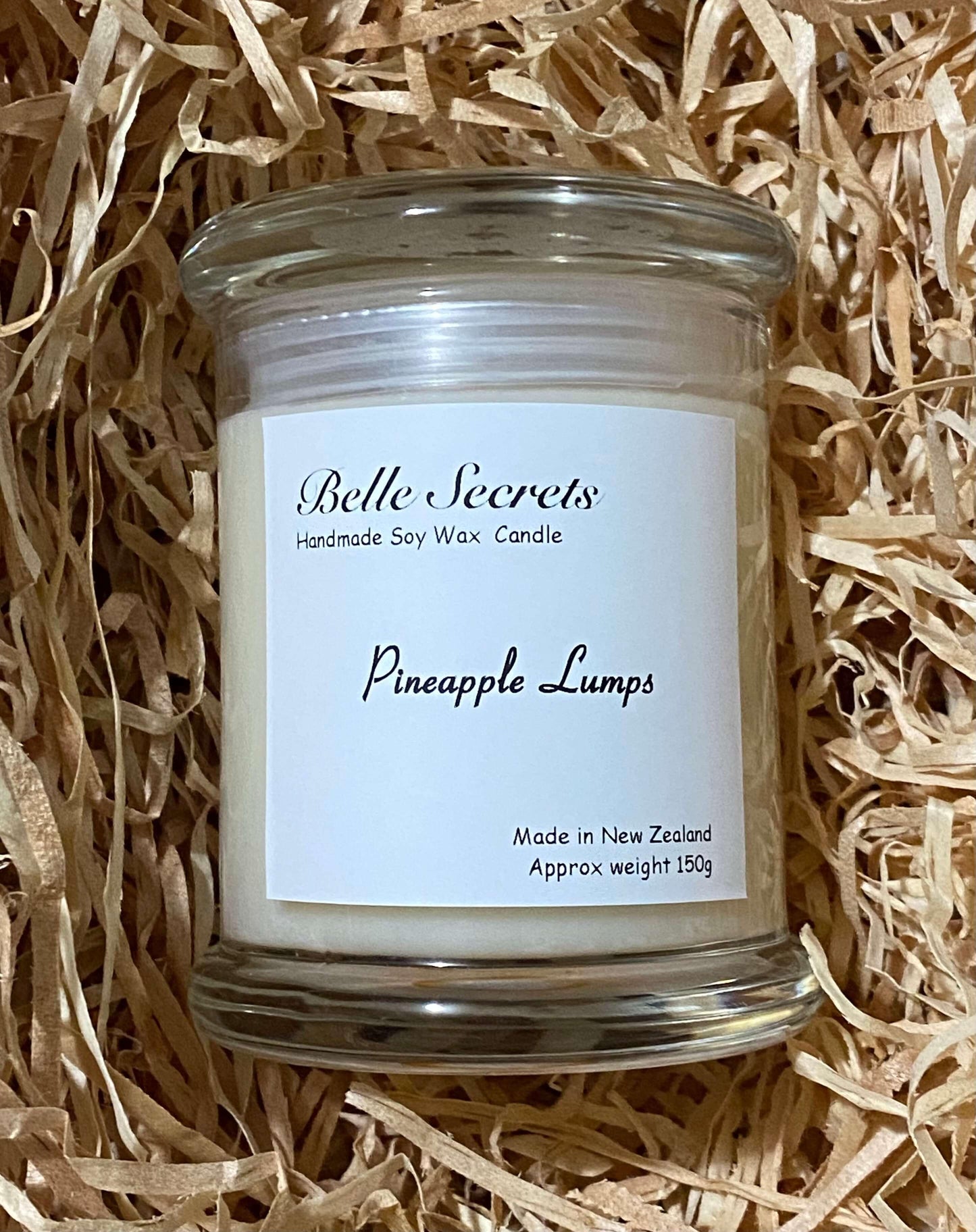 Soy Wax Candles - Pineapple Lumps - Belle Secrets