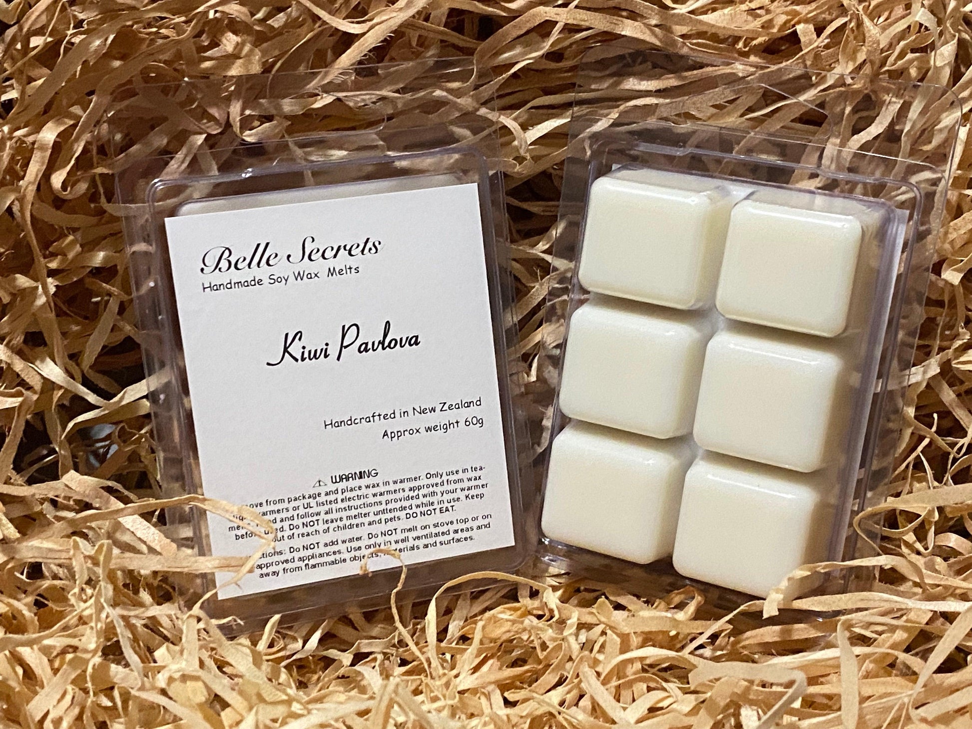 Soy Wax Melts - Kiwi Pavlova - Belle Secrets