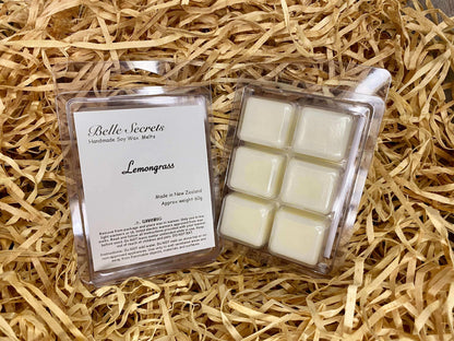 Soy Wax Melts - Lemongrass - Belle Secrets